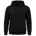 Black Premium Cotton Pullover Hoodie | Monthoutter